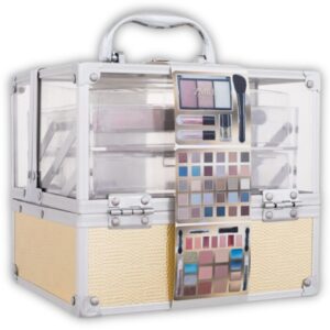 Eclavi Fashion – Kuferek z kosmetykami dla dziewczynek 6–13 lat (64 el.)